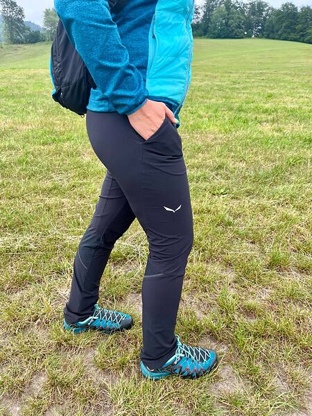 Salewa Pedroc 2 DST W LIGHT PANTS Lady - otwarta kieszeń na rękę