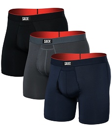 Bokserki SAXX MULTI-SPORT MESH BOXER BRIEF FLY 3PK Man