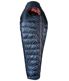 Śpiwór PATIZON D 590 S Uni, navy/red