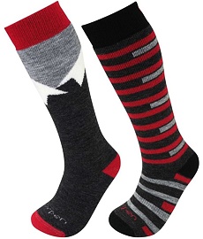 Skarpetki LORPEN S2KNN MERINO K SKI 2PCK Kids