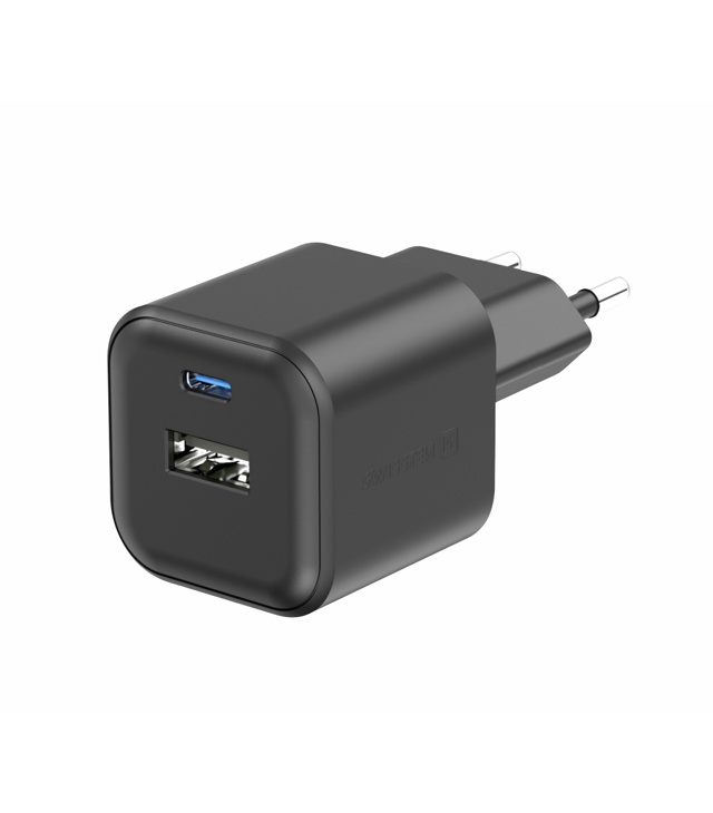 Adapter Swissten ADAPTER SIECIOWY 12W 1X USB-C + 1X USB-A Uni